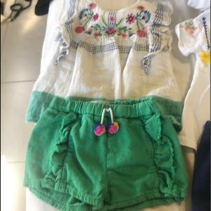Zara’s 2 matching sets plus 1 pant
